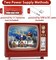 Christmas Snow Globes, Christmas Decorations Retro Style TV Lantern, Musical Snow Globes with Timer, Television Lighted Snow Globe for Thanksgiving Party Table Home Indoor Decor(Deer, Church)